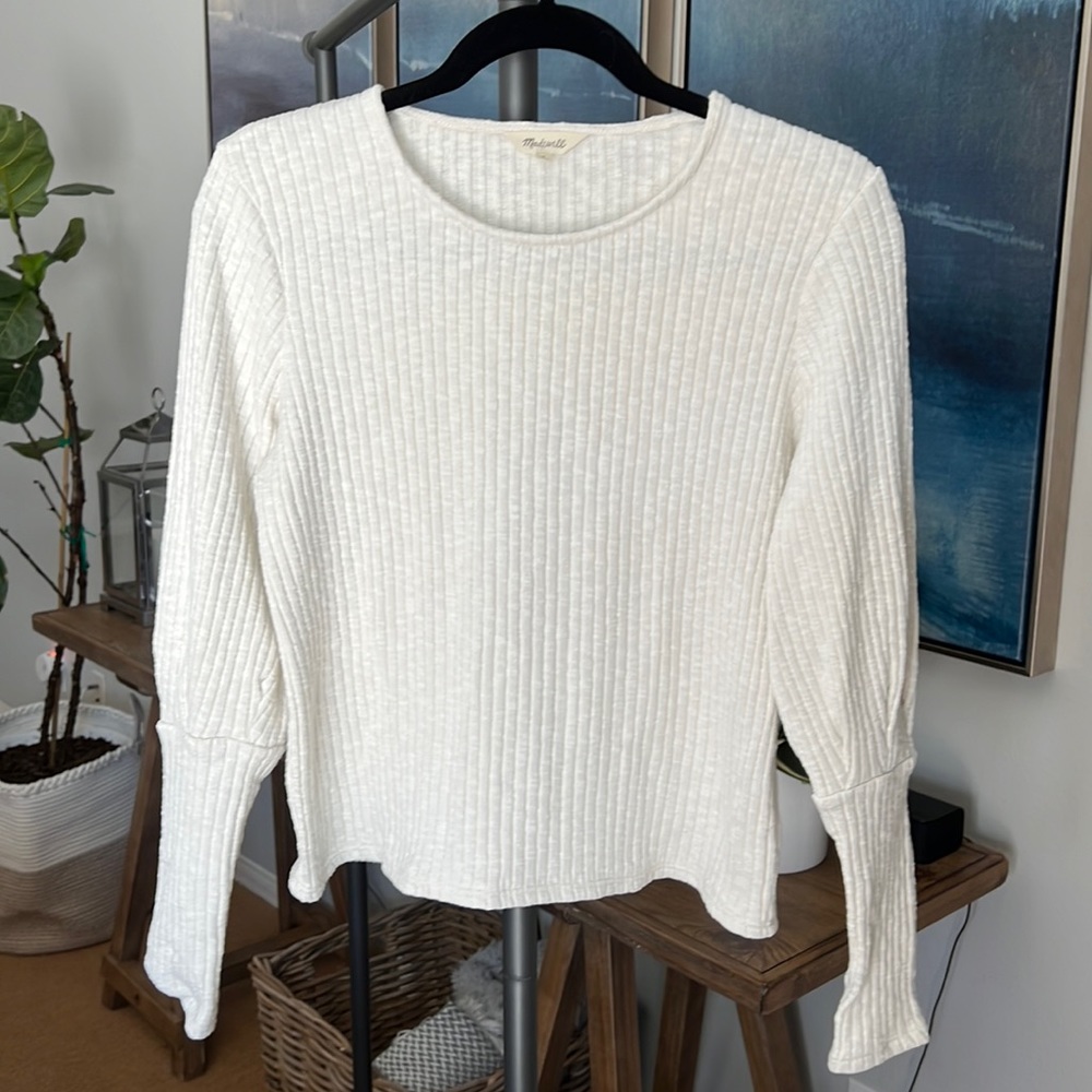 Madewell Long Sleeve Top. Sz S
